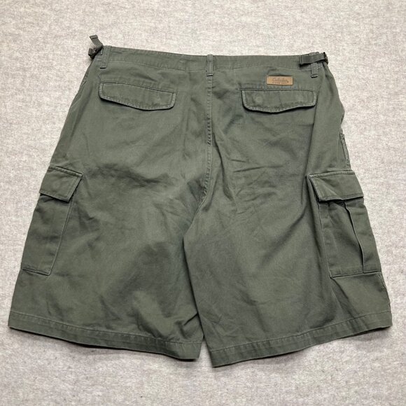 Cabela's Outdoors Military Green Cargo Shorts Khaki Outdoor 42 9.5" Inseam - Picture 4 of 8